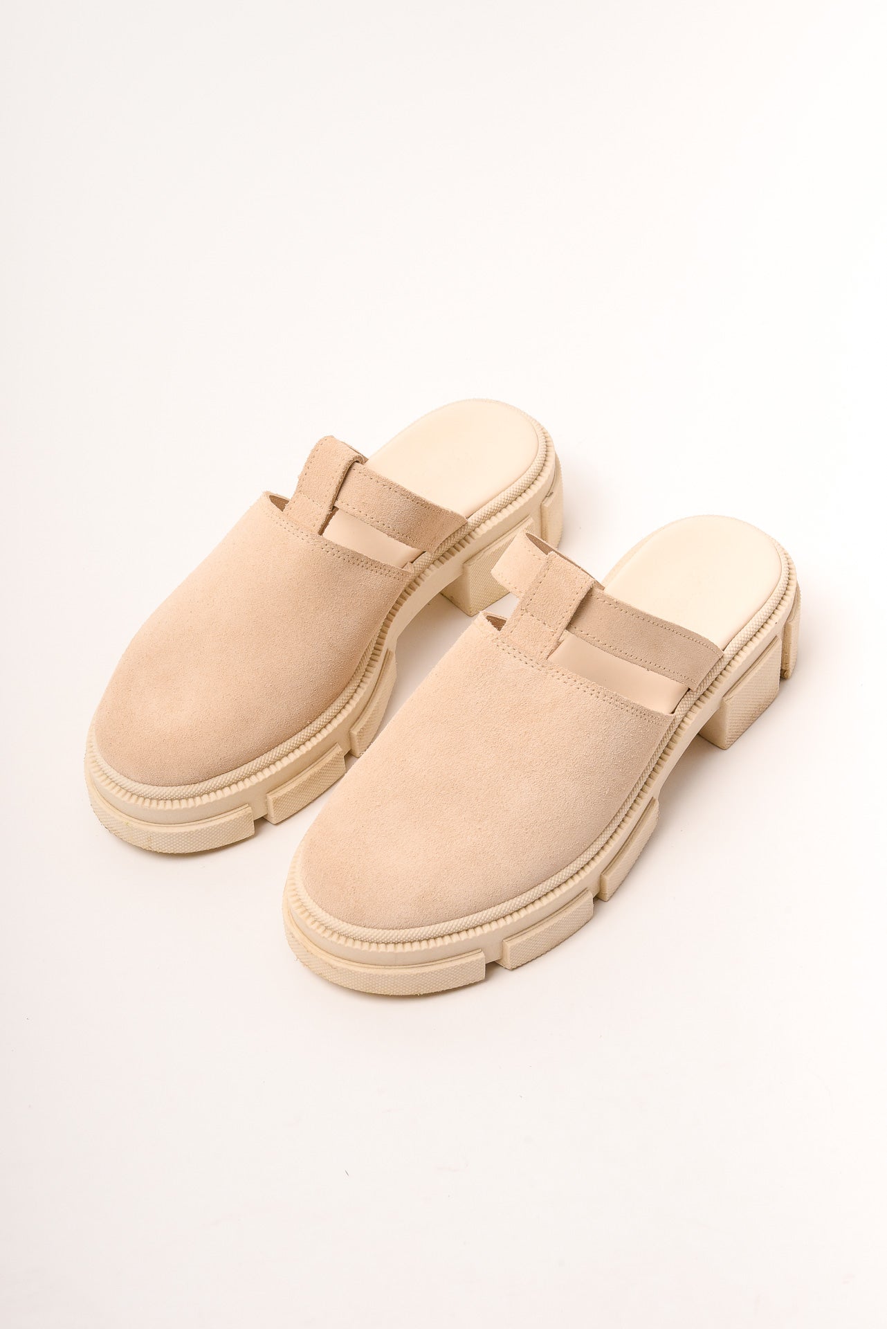 RIVIERA MULES CREAM