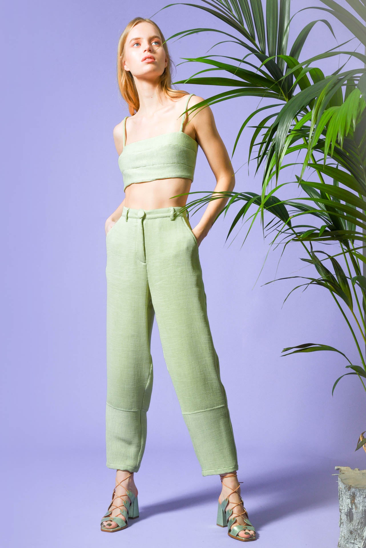 GINGER PANTS LIME – arpyes