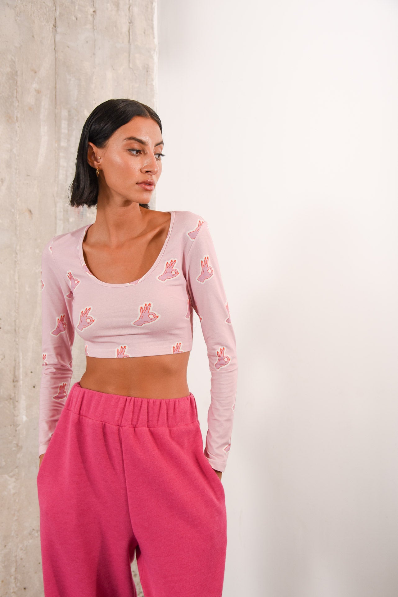 NAZAAR PANTS FUCHSIA