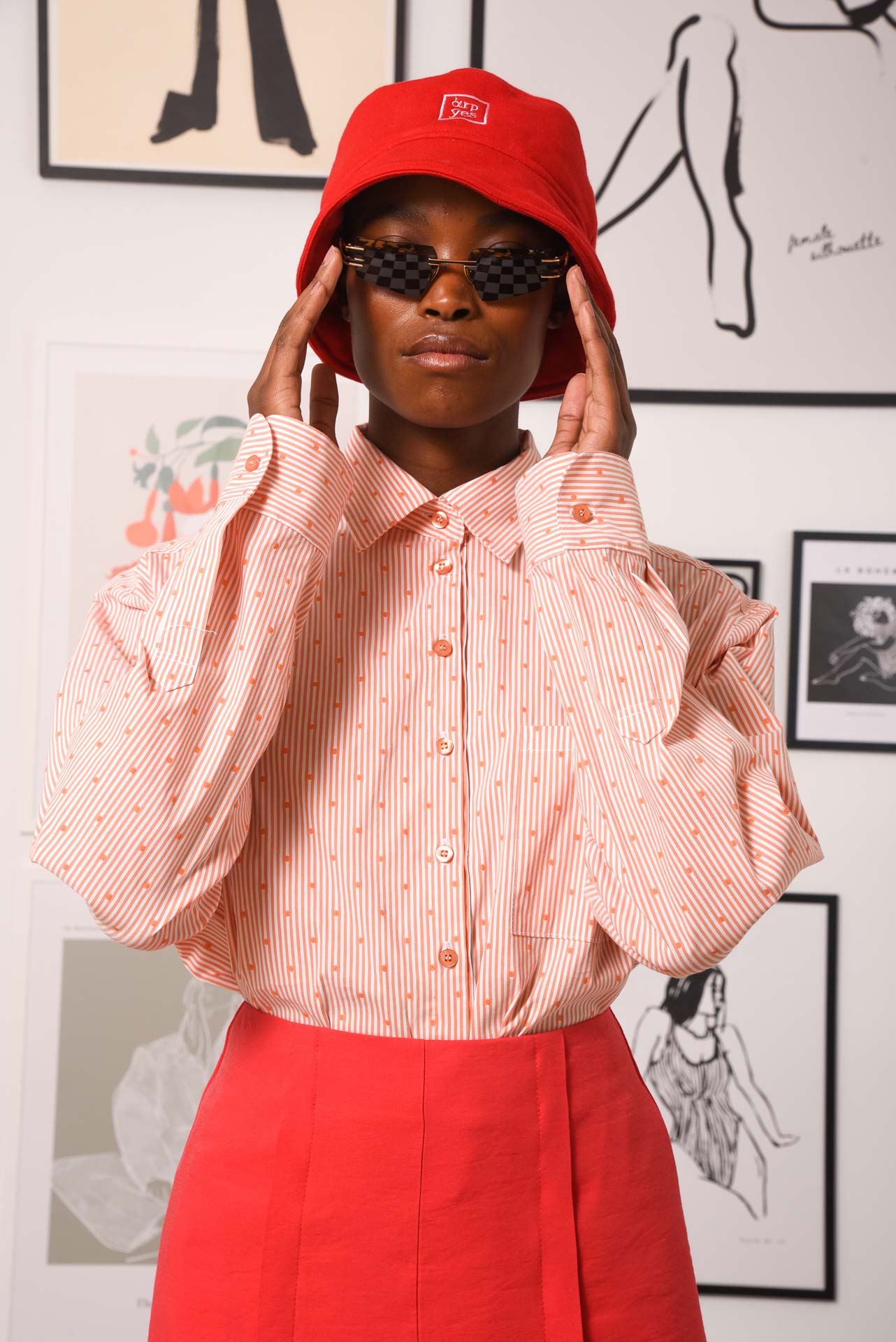 ABBEY ROAD SHIRT PEACH