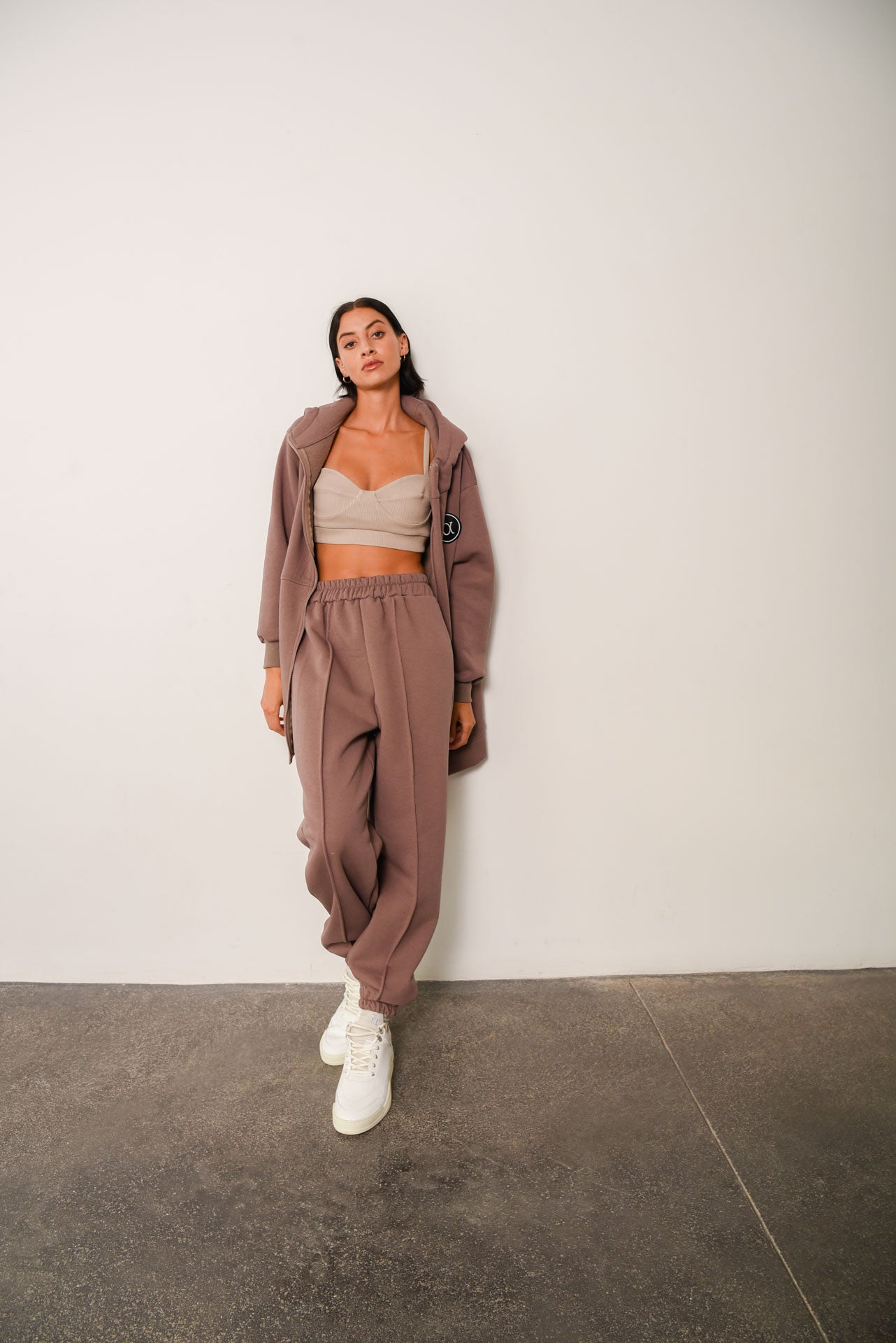 ACE ACTIVE PANTS CHOCOLATE BROWN
