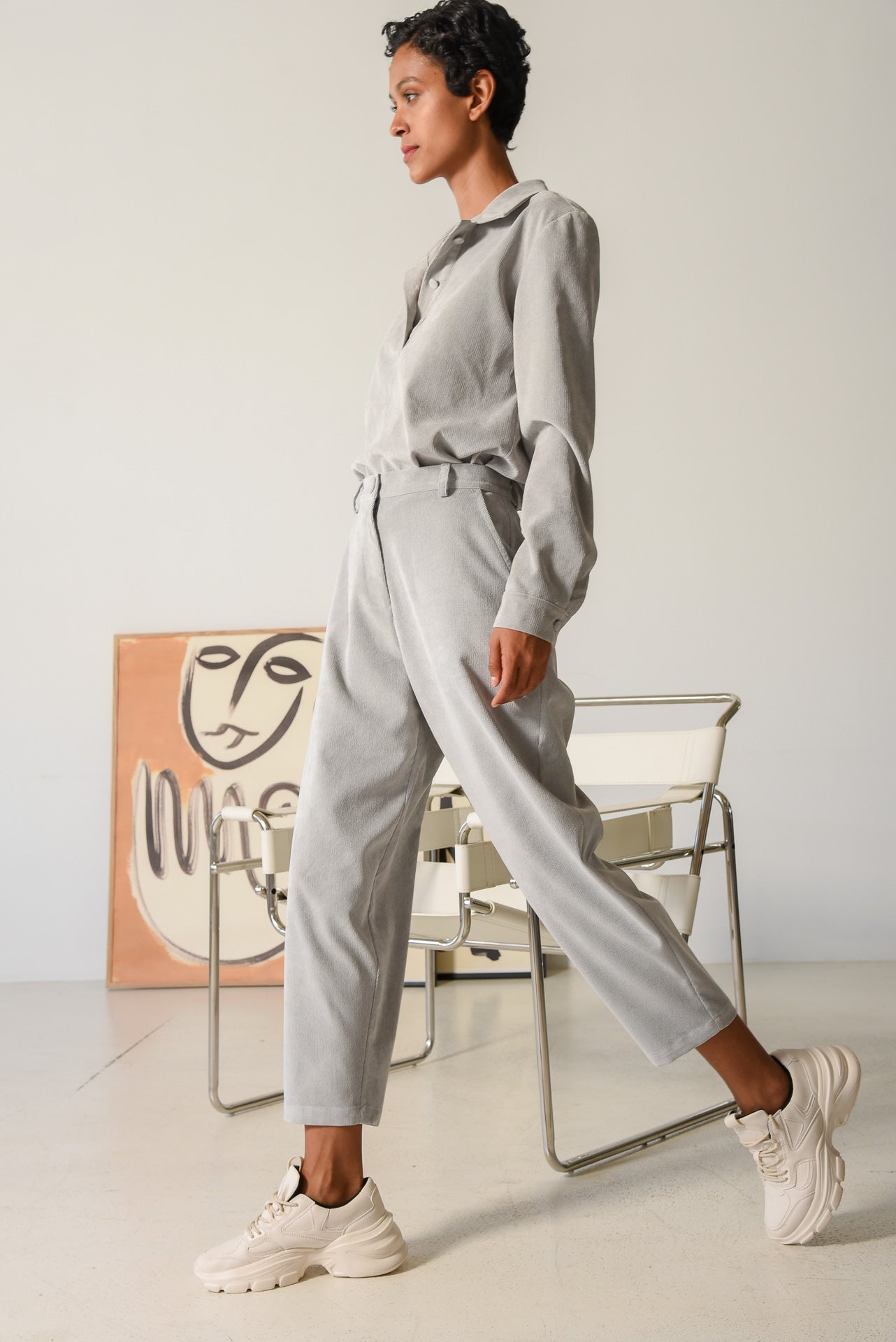 G FOR GOOD TOP GREY