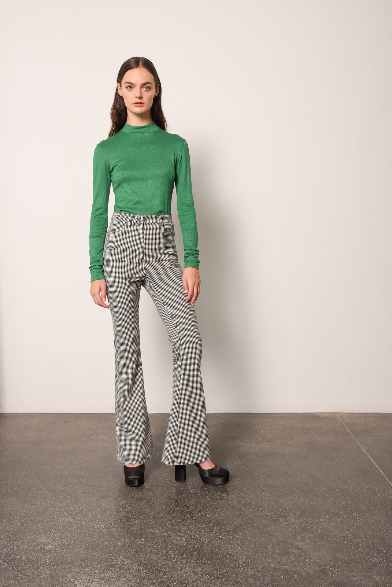 DANTELION TURTLENECK GREEN