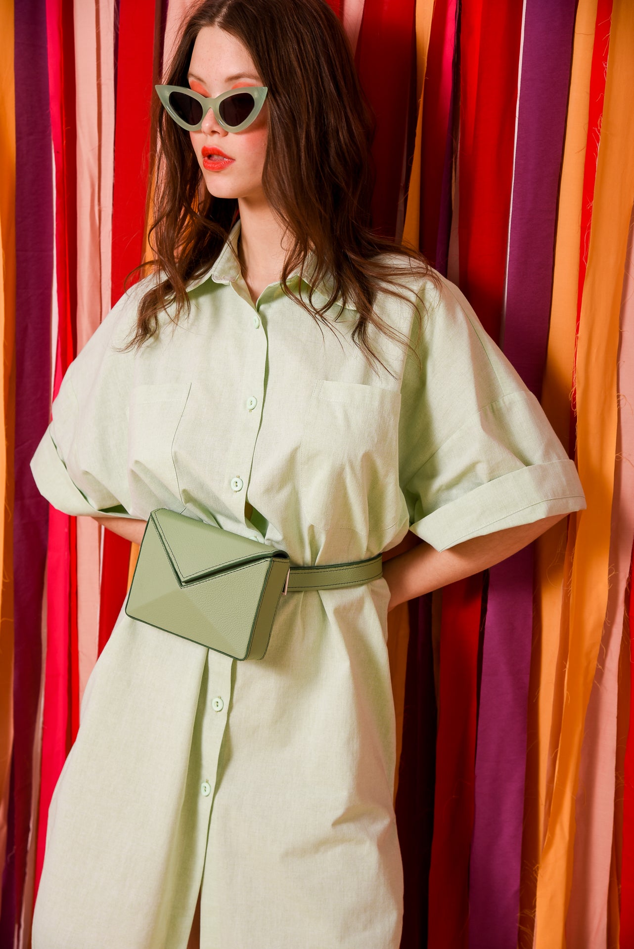 BEACH PARTY SHIRT LIGHT GREEN