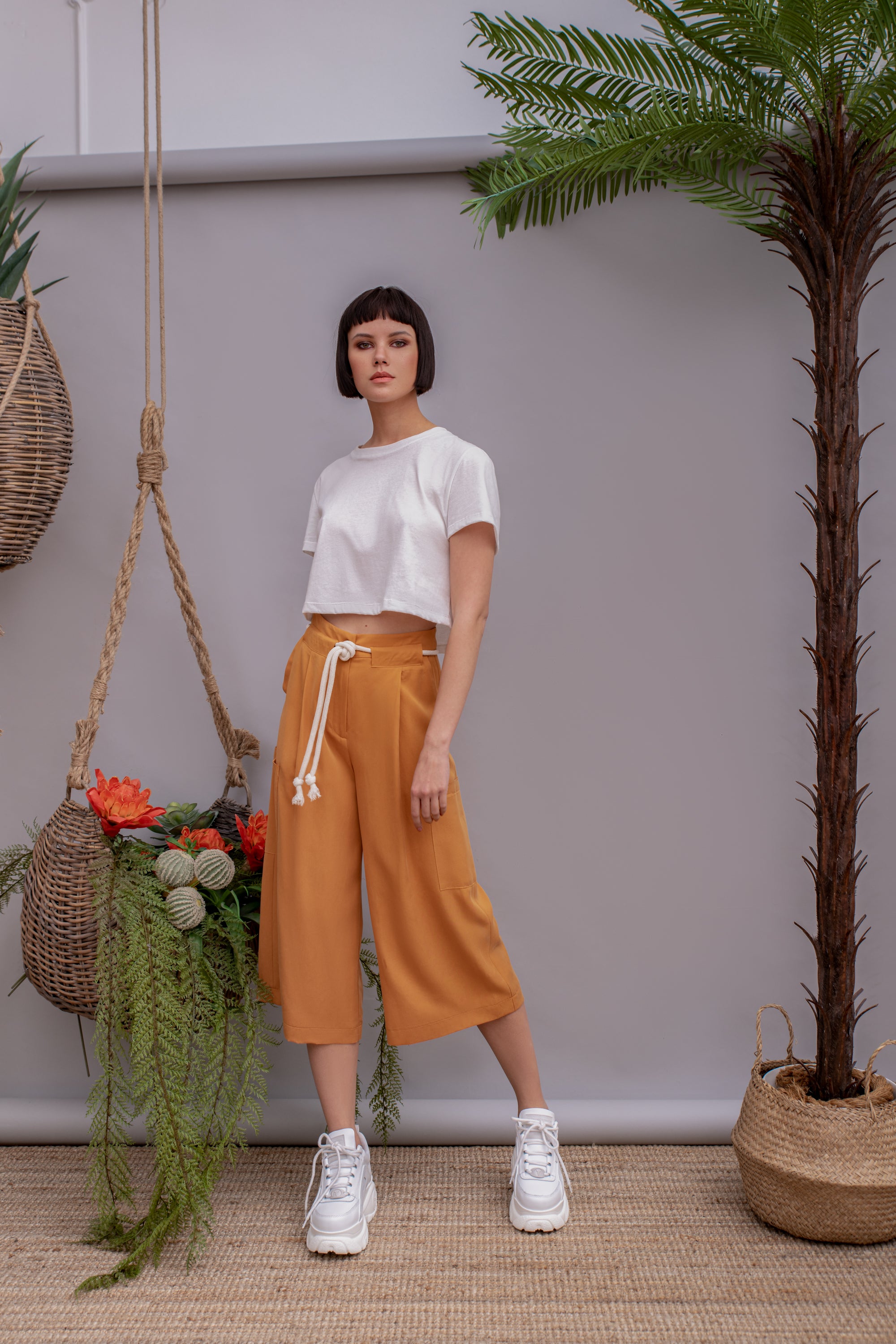 Flirtini Cropped Tee