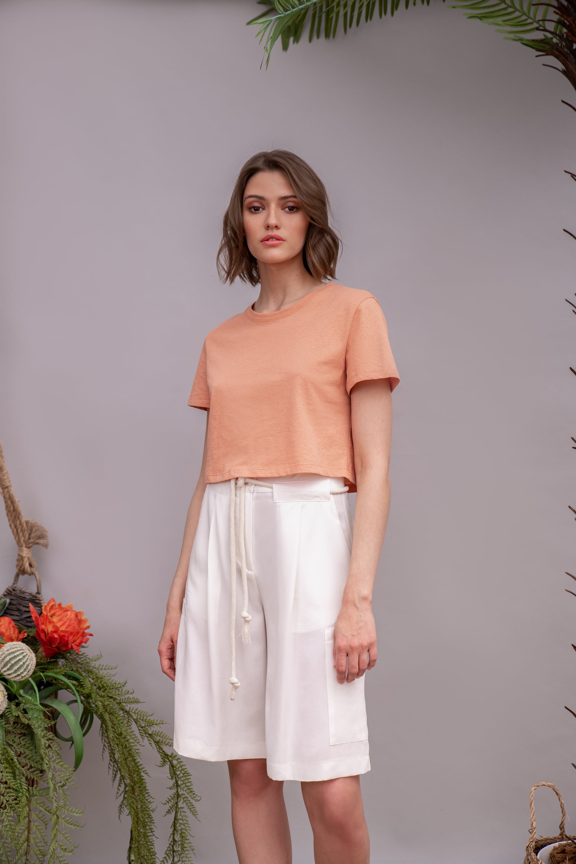 Flirtini Cropped Tee