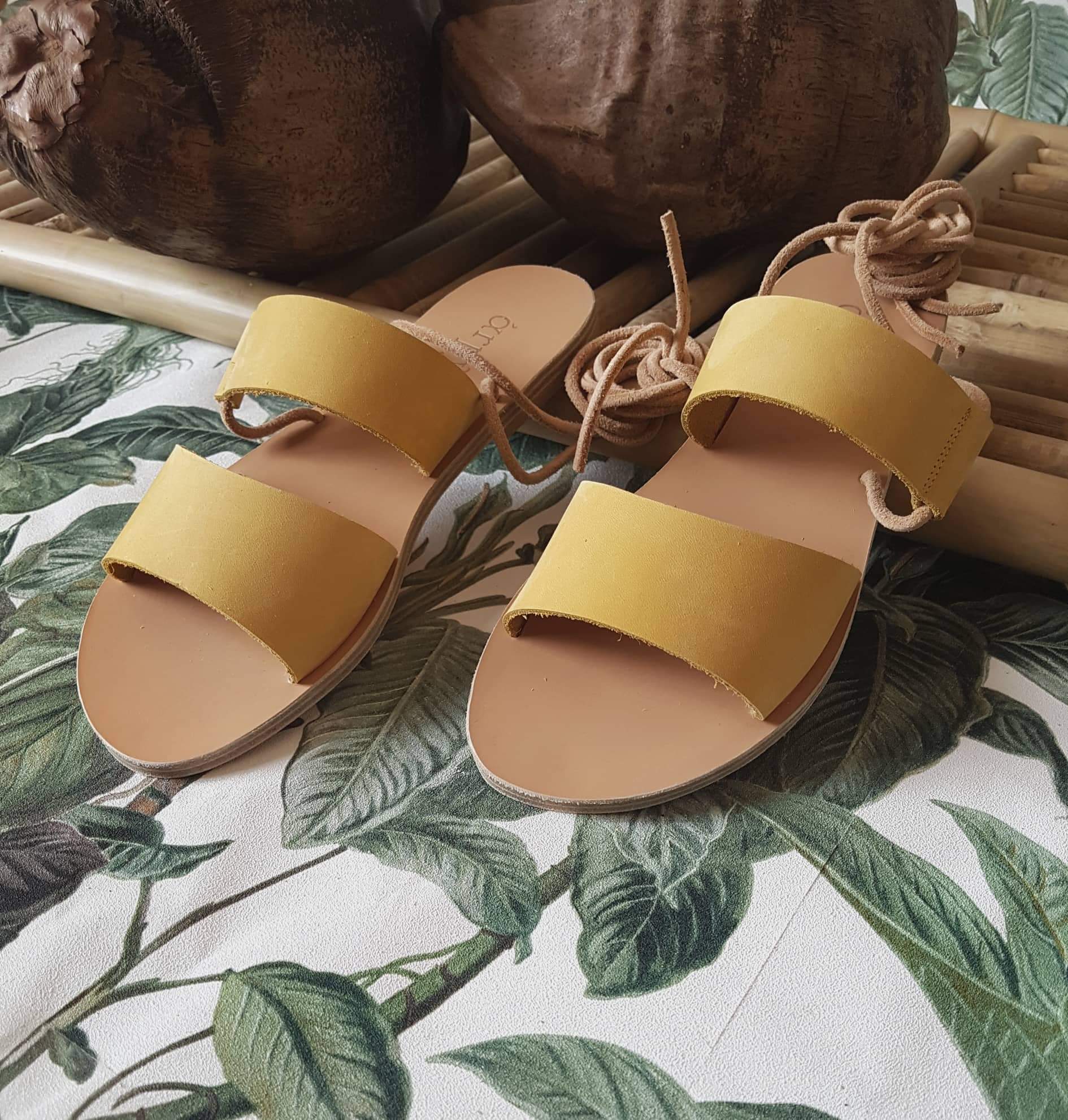 Toucan Yellow - sandals- arpyes
